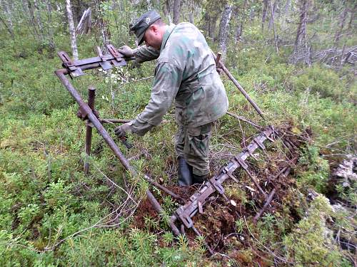 Battlefields in North Karelia( SS-Nord Division)