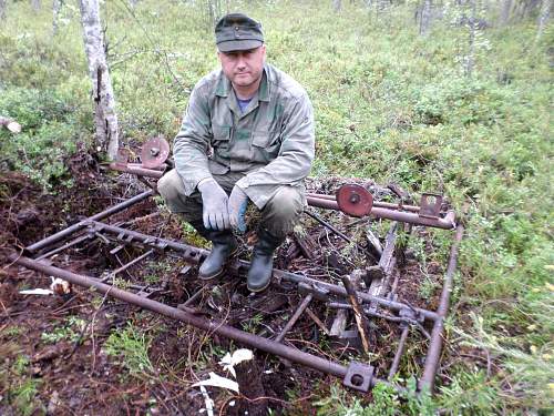 Battlefields in North Karelia( SS-Nord Division)