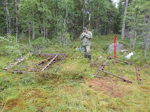 Battlefields in North Karelia( SS-Nord Division)