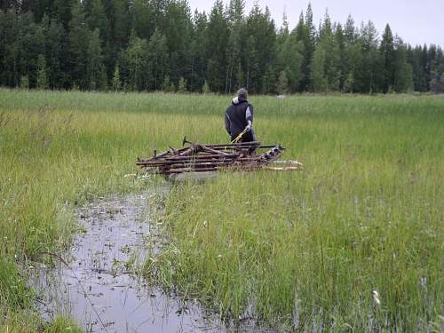 Battlefields in North Karelia( SS-Nord Division)