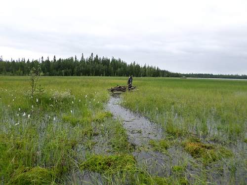 Battlefields in North Karelia( SS-Nord Division)