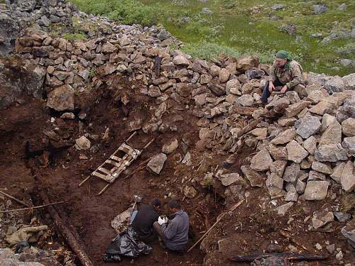 Battlefields in North Karelia( SS-Nord Division)