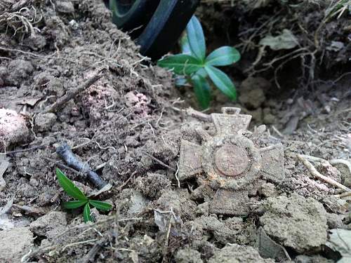 WW2 digging in Transylvania, Romania.