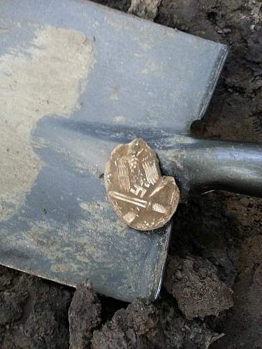 WW2 digging in Transylvania, Romania.