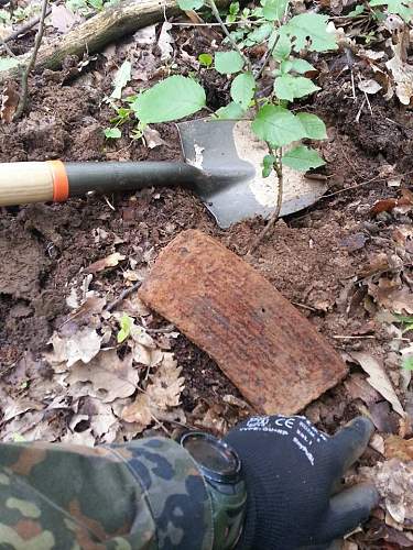 WW2 digging in Transylvania, Romania.