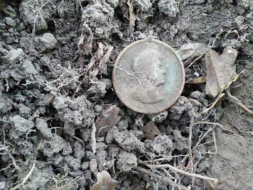 WW2 digging in Transylvania, Romania.