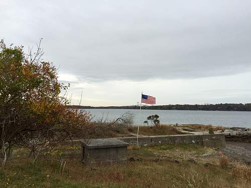 Boston WW2, harbor islands ruins/bunkers.