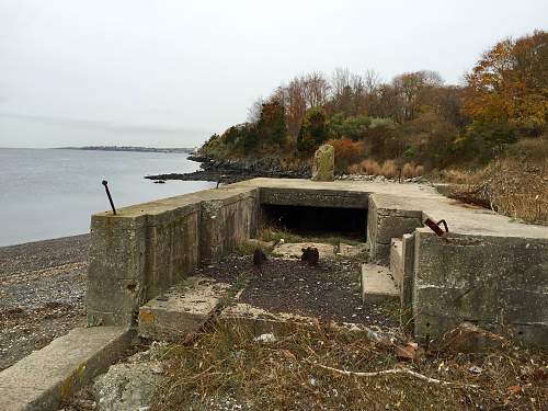 Boston WW2, harbor islands ruins/bunkers.