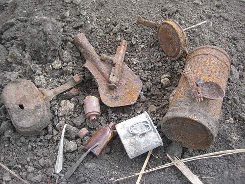 Relics from the Eastern Front.