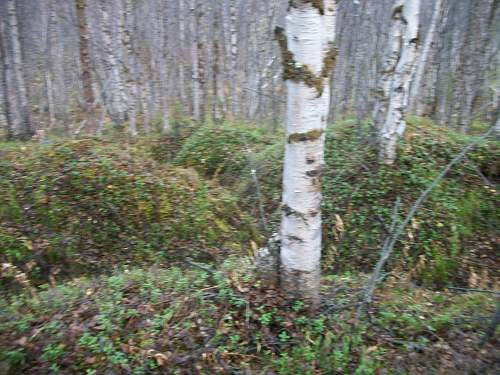 Traces of war in the Kola Peninsula.