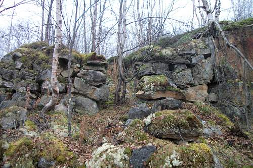 Traces of war in the Kola Peninsula.