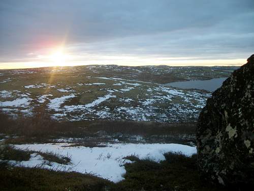 Traces of war in the Kola Peninsula.