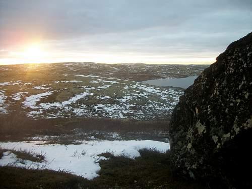 Traces of war in the Kola Peninsula.