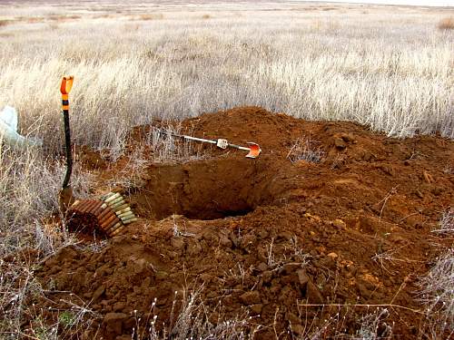 Stalingrad: digging near Gorodis&#1089;he &amp; Gumrak