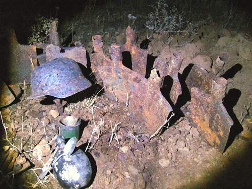 Stalingrad: digging near Gorodis&#1089;he &amp; Gumrak