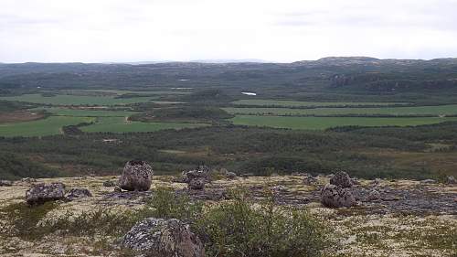 Traces of war in the Kola Peninsula.