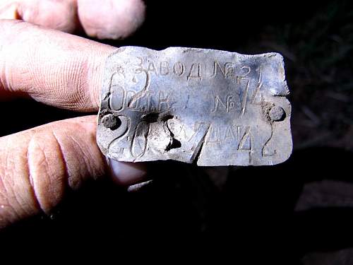 Stalingrad: digging near Gorodis&#1089;he &amp; Gumrak