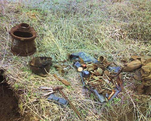 Stalingrad: digging near Gorodis&#1089;he &amp; Gumrak