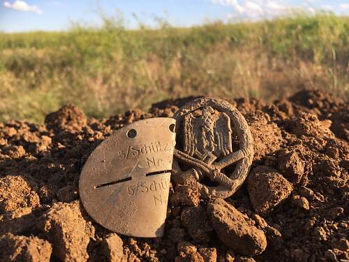 Stalingrad: digging near Gorodis&#1089;he &amp; Gumrak