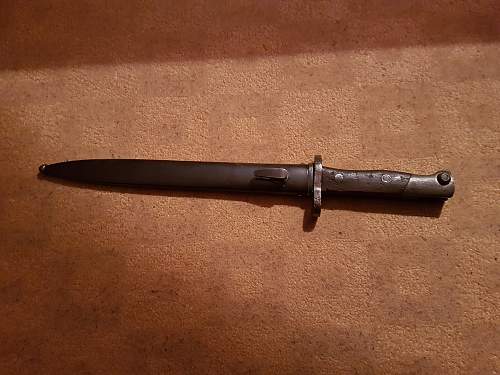 Unknown mauser bayonet??