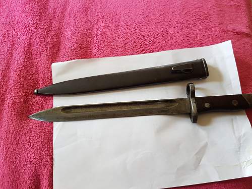 Unknown mauser bayonet??