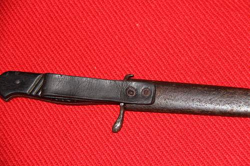 WWI WWII German Trench Knife / Boot knife Nahkampfmesser Solingen Omega