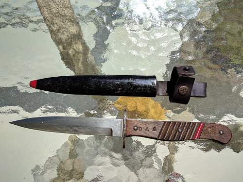 WW1 Imperial German trench fighting knife