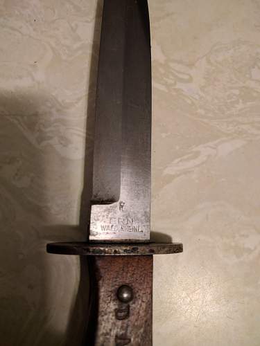 WW1 Imperial German trench fighting knife