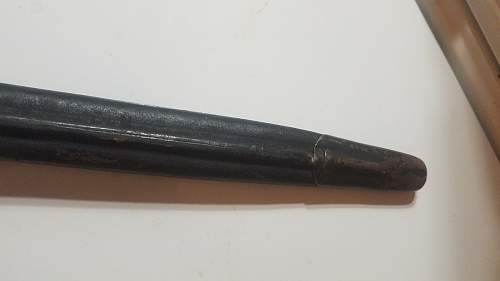 Thoughts on this Chapman 1907 bayonet (1917)