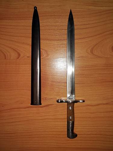 Swiss K31 bayonet, from 1941?