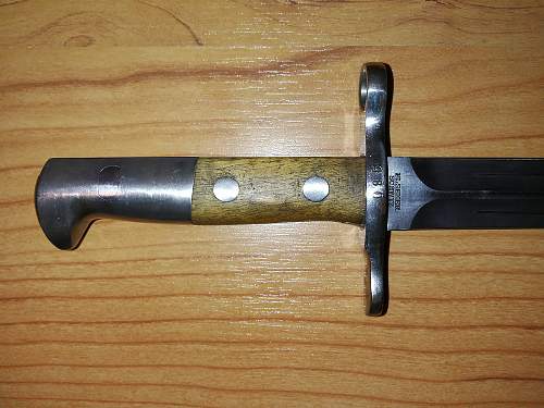 Swiss K31 bayonet, from 1941?