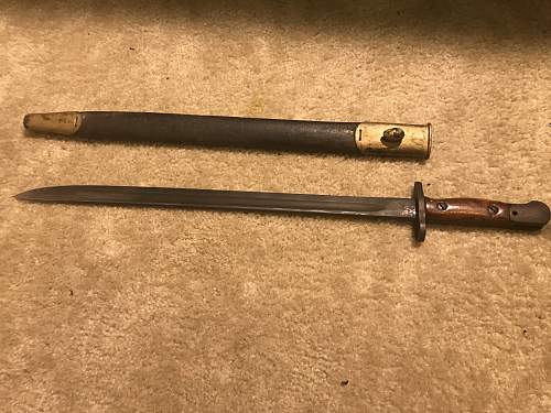 I inherited this bayonet from my father and I can find the model?