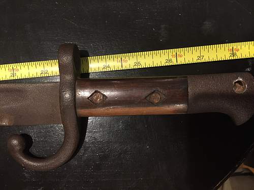 I'm having trouble identifying this Bayonet. Any help is appreciated!