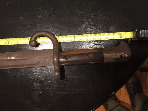 I'm having trouble identifying this Bayonet. Any help is appreciated!