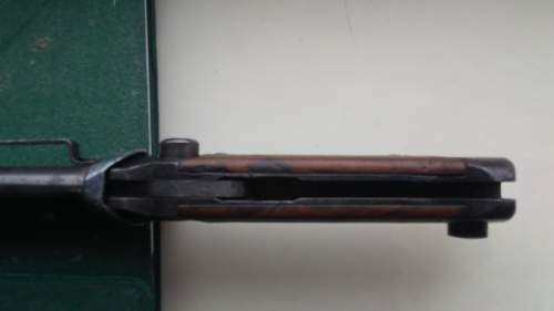 carcano m38 folding bayonet wont fold