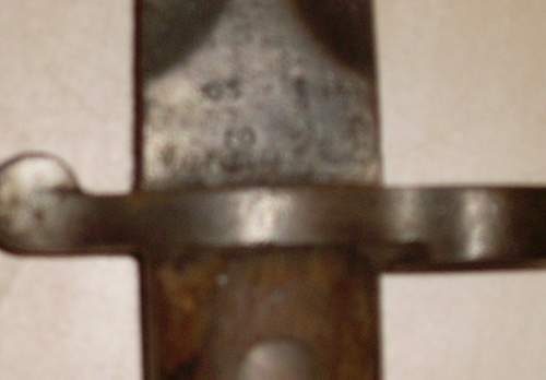 Can anyone tell me about this bayonet please