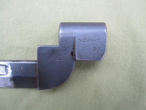 British NO 9 Mk1 Bayonet