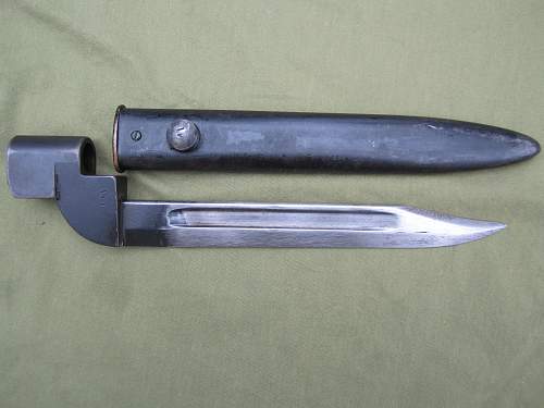 British NO 9 Mk1 Bayonet