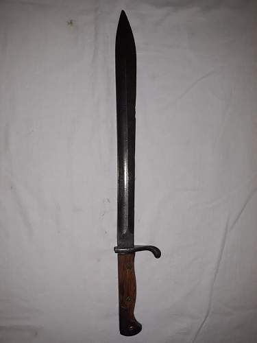 German Butcher Bayonet WW1