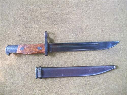 Japanese Test Type 1 Bayonet