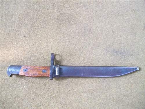 Japanese Test Type 1 Bayonet