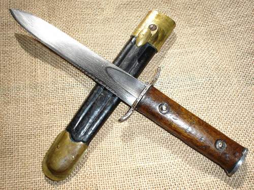Italian 1916-pattern fighting-knife