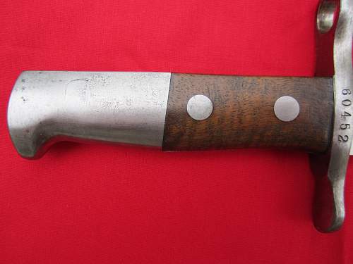 Swiss M1914 Pioneer Bayonet