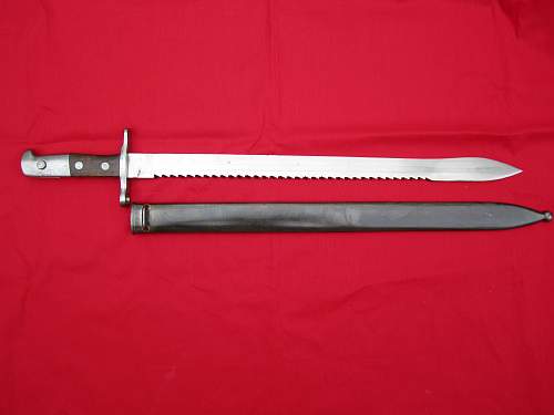 Swiss M1914 Pioneer Bayonet