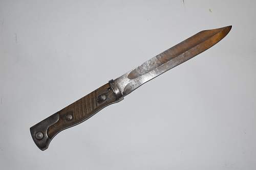 What can you tell me about this Mauser Bayonet ?