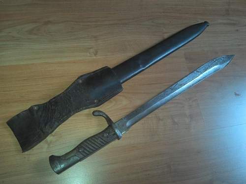 What can you tell me about this Mauser Bayonet ?