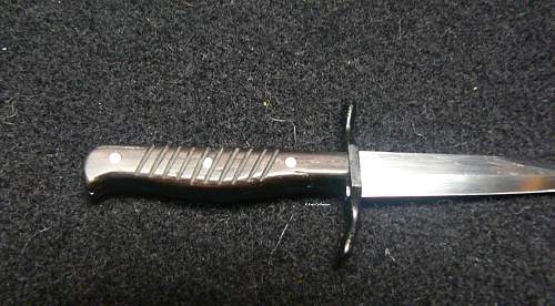 WW I Leupold fighting knife.