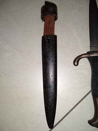 German trench knife