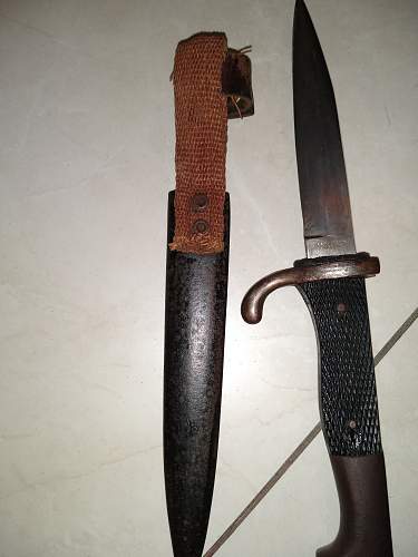 German trench knife