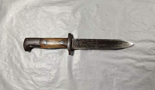 WW1 or WW2 Boot Knife ID?